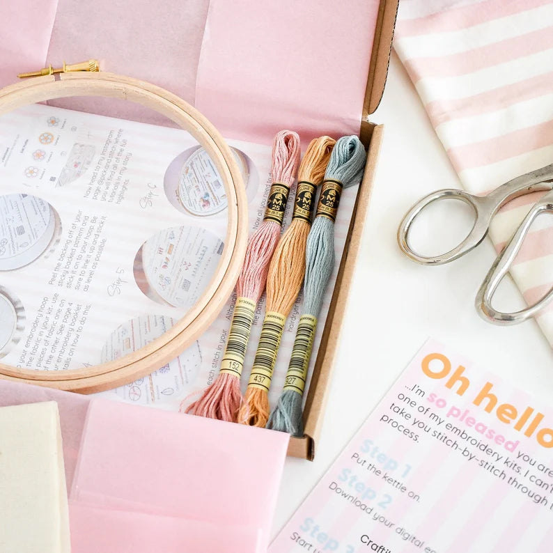 Stitch & Learn - Embroidery Kits