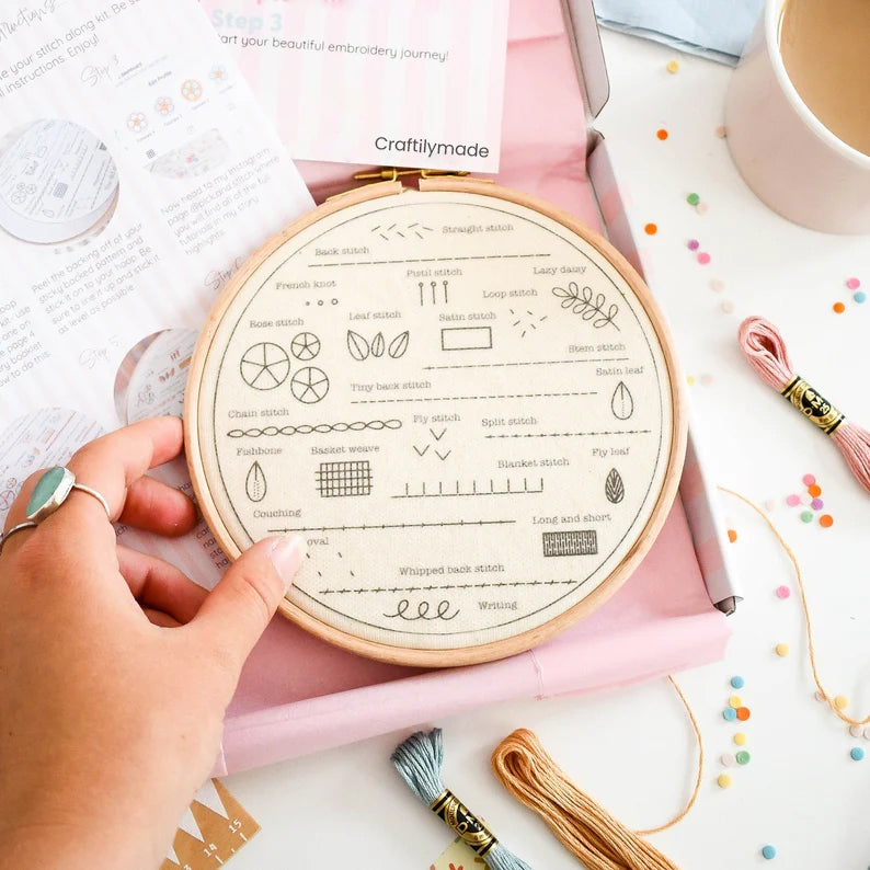Stitch & Learn - Embroidery Kits