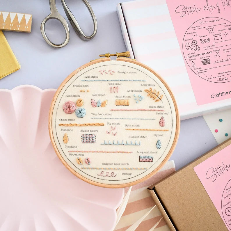 Stitch & Learn - Embroidery Kits