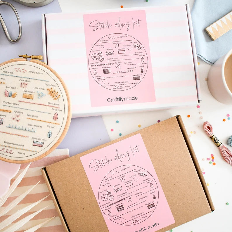 Stitch & Learn - Embroidery Kits
