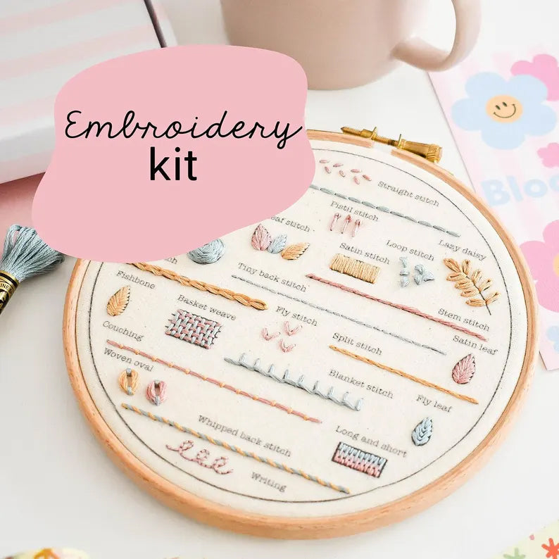 Stitch & Learn - Embroidery Kits