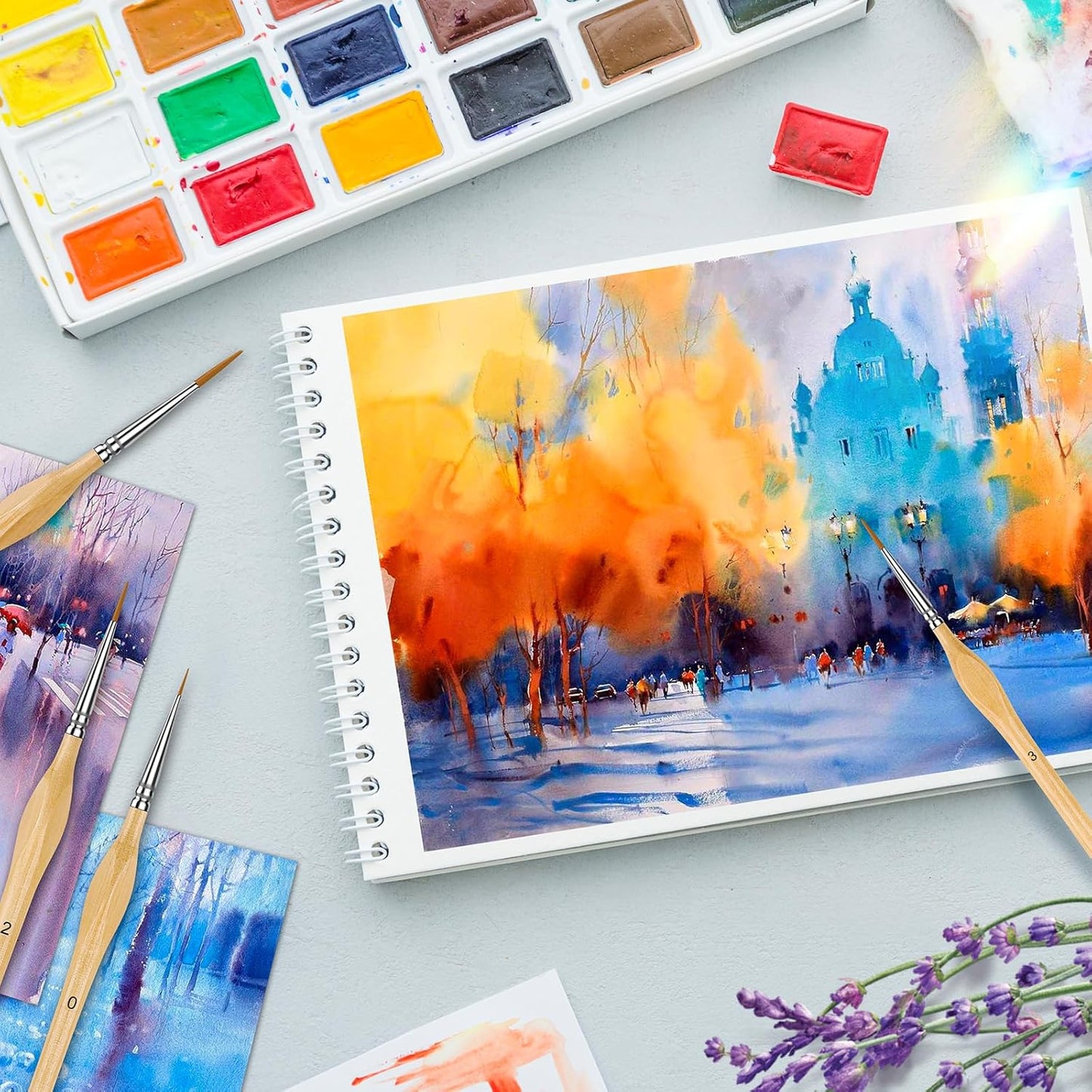 ArtDetailer - Miniature Paint Brush Set