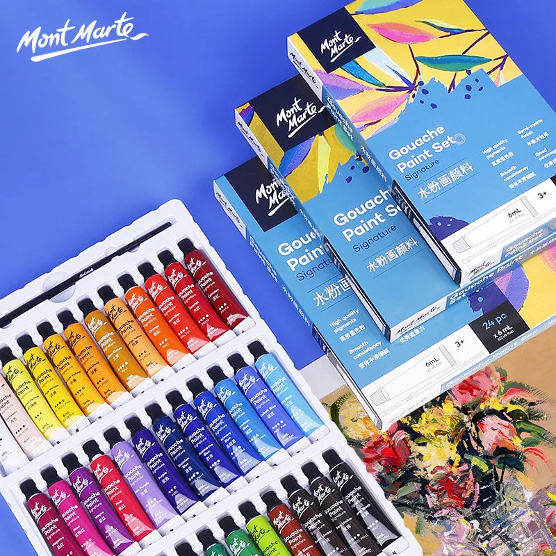 ColorMuse - 12 Gouache Paint Tubes