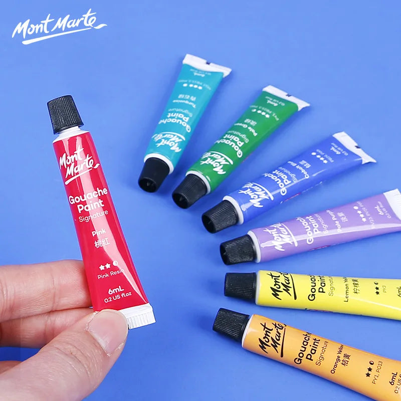 ColorMuse - 12 Gouache Paint Tubes