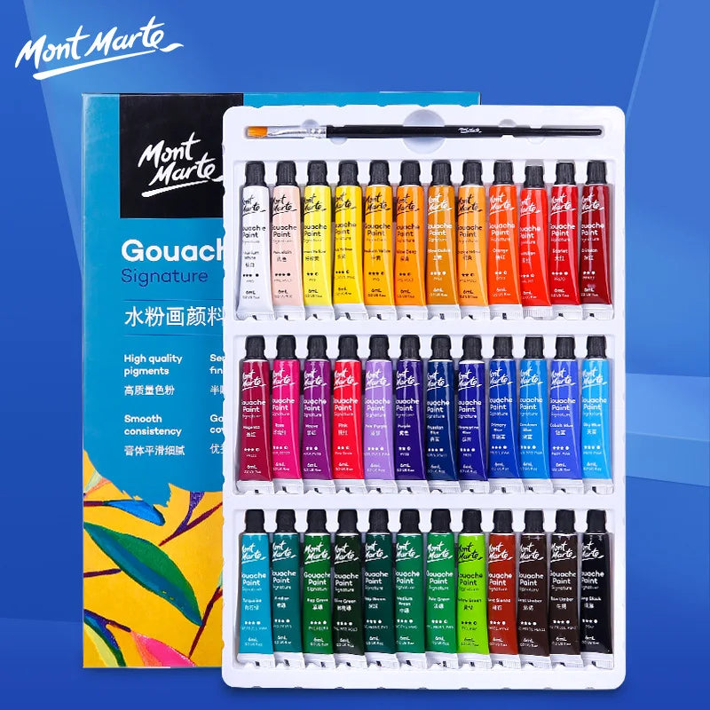 ColorMuse - 12 Gouache Paint Tubes