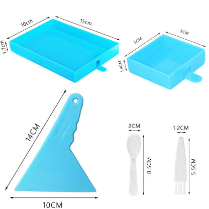 DiamondPaintingKit - Accessories, Tray, Pen, and Stones Set