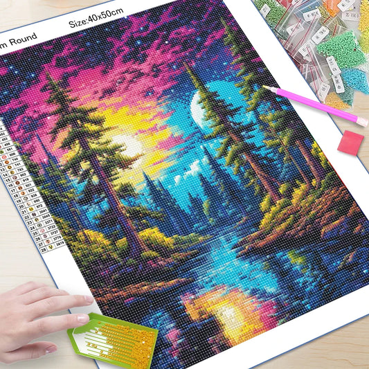 AuroraGlow - 5D Diamond Painting Kit